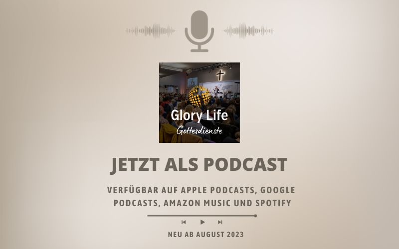 neu ab August’23: unsere Gottesdienste als Podcasts